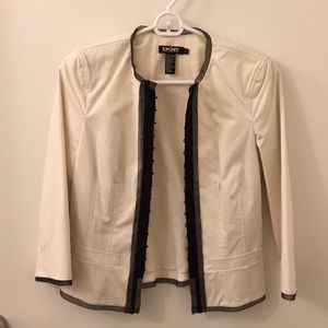 DKNY white jacket